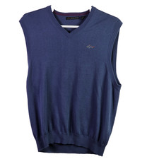 Greg Norman Men's XL Blue Sweater Vest