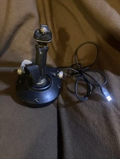 Saitek Cyborg Graphite PC Flight Stick Joystick Controller PS21 USB