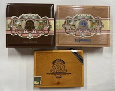 My Father Cigars EMPTY  Cigar Boxes, The Judge, La Promesa, El Centurion