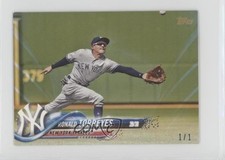 2018 Topps Mini Gold 1/1 Ronald Torreyes #481 qf6
