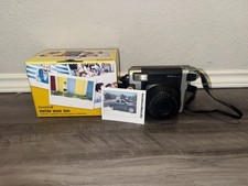 Fujifilm Instax Wide 300 Instant Camera - Black/Silver Tested/Working w/film