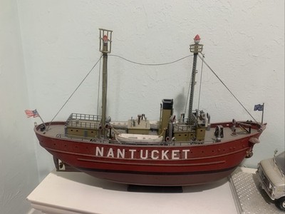 United  States Coastguard Lightship USCGLS Nantucket Model. The Limburg 129
