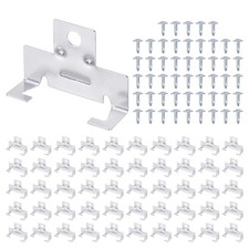 100 Pcs Recessed Light Clip, 1.5" x 0.45" Metal Can Recessed Light Housing