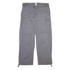 OXYLANE Womens Trousers Grey Relaxed Straight W35 L31