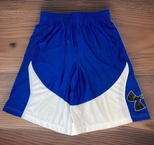 Under Armour Heat gear Loose Basketball Shorts Mens M Blue basic casual