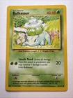 Bulbasaur 44/102 - Common 1999 English Base Set Pokemon Card - Near Mint NM