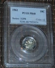 1961 ROOSEVELT DIME PCGS PF68 (4-5-01)