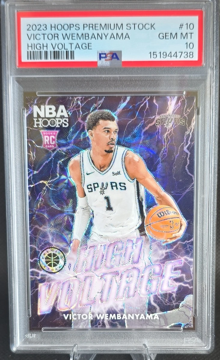 2023-24 Panini Nba Hoops Premium Stock - Victor Wembanyama #10 for
