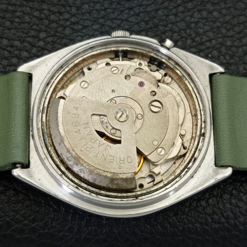 RELOJ ORIENT AUTOMÁTICO 46941 JAPÓN PARA HOMBRE ESFERA COLOR VERDE a700684-1 - Imagen 9 de 10