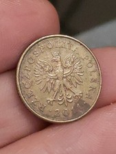 2011 Poland 5 groszy Coin Crowned White Eagle Oak Leaves T74