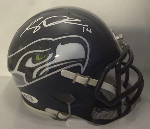 Sam Darnold Autographed Seattle Seahawks Riddell Speed Mini Helmet