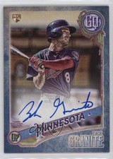 2018 Topps Gypsy Queen Auto Indigo 93/150 Zack Granite #GQA-ZG Auto ok2