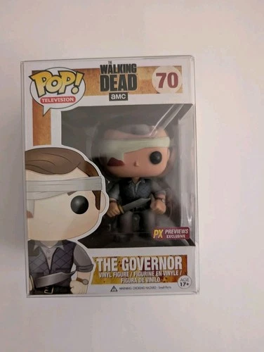 Funko Pop! The Governor No. 70 AMC The Walking Dead 3rd Ed PX Previews Excl. NIB