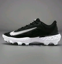 ⚾Nike Alpha Huarache Elite 4 Black Molded Baseball Cleats FD6221-001 Men's Sz 12