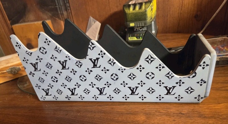 Glock/Louis Vuitton 4 Pistol Display Stand