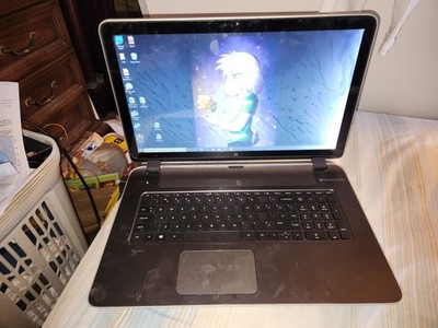 HP PAVALION 17 NOTEBOOK COMPUTER Beats Audio 8GB RAM AMD A10-5745M APU works