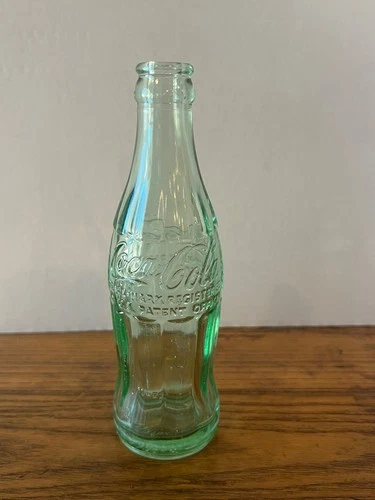 Vintage Green Coca Cola bottles QTY (2) - 6 oz - Norfolk, VA
