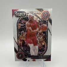 2024-25 Panini Select Courtside Bam Adebayo #221 White Sparkle Prizm SSP Heat