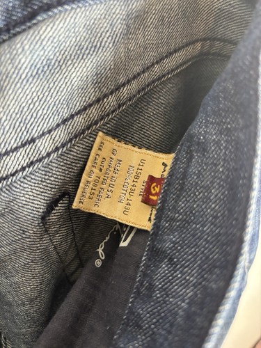 Seven For Mankind Womens Jeans Sz 31 Blue Dark Wash Solid Comfort Excellent - Picture 3 of 8