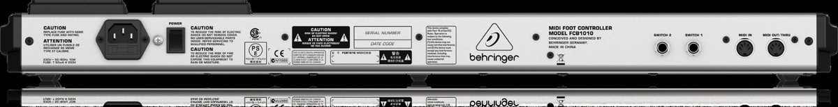 Behringer FCB1010 Ultra-Flexible MIDI Foot Controller for sale