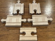 Thomas  Friends Wooden Adapter Track Set Of 5 USA Seller