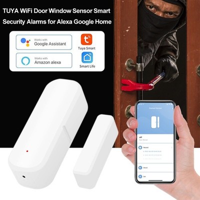 Tuya Smart Sensor Tür Fenster Kontakt Öffnen Schließen Benachrichtigung