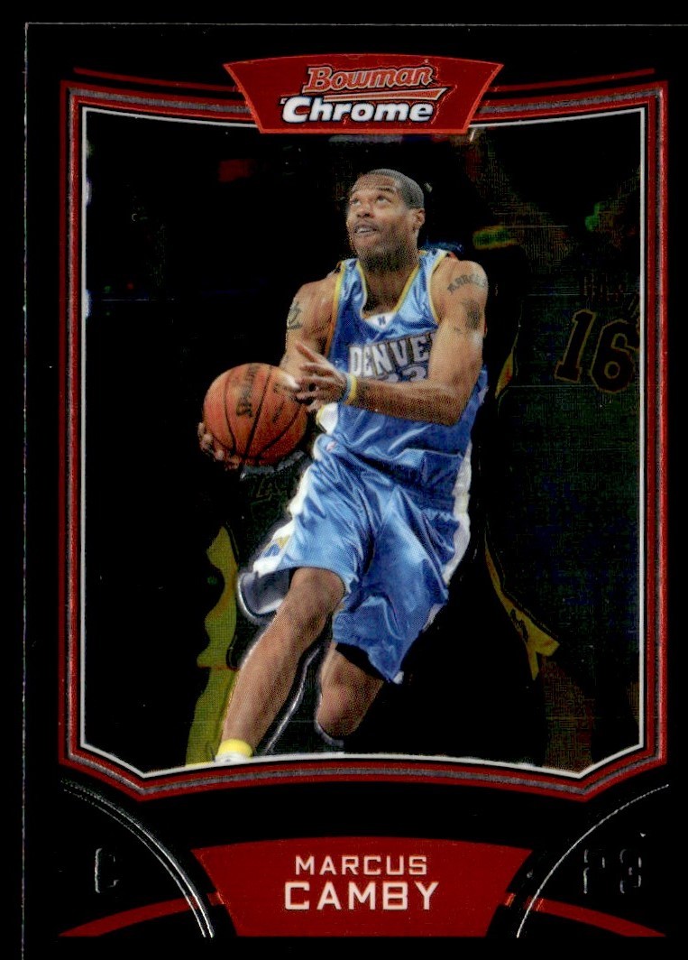 2008-09 Bowman Chrome Marcus Camby Los Angeles Clippers #77