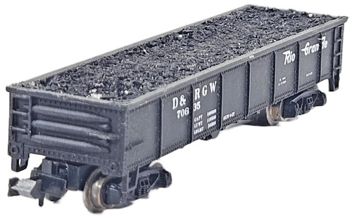 Atlas Roco Spur N D&RGW 70635 Rio Grande 40 Stahlgondel Kohleladung selten ohne Karton. | Condition: Used