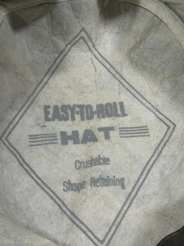 Vintage Easy Roll Bucket Hat Mens Large Camouflage Waterfowl Pattern Crushable - Image 2 of 4