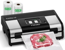 Fully Automatic Vacuum Sealer, 95Kpa Powerful Food Vacuum Sealer Machine, Aut...