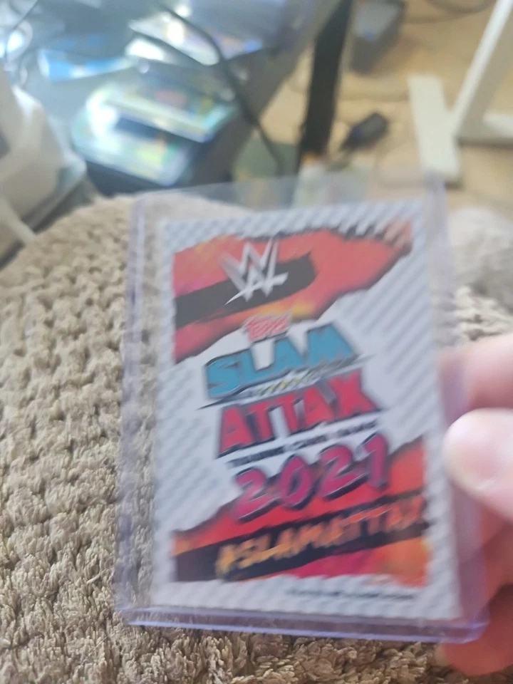 2021 Topps Chrome WWE Slam Attax - Tommaso Ciampa #107 Green Refractor #4/50 - Image 3 of 3