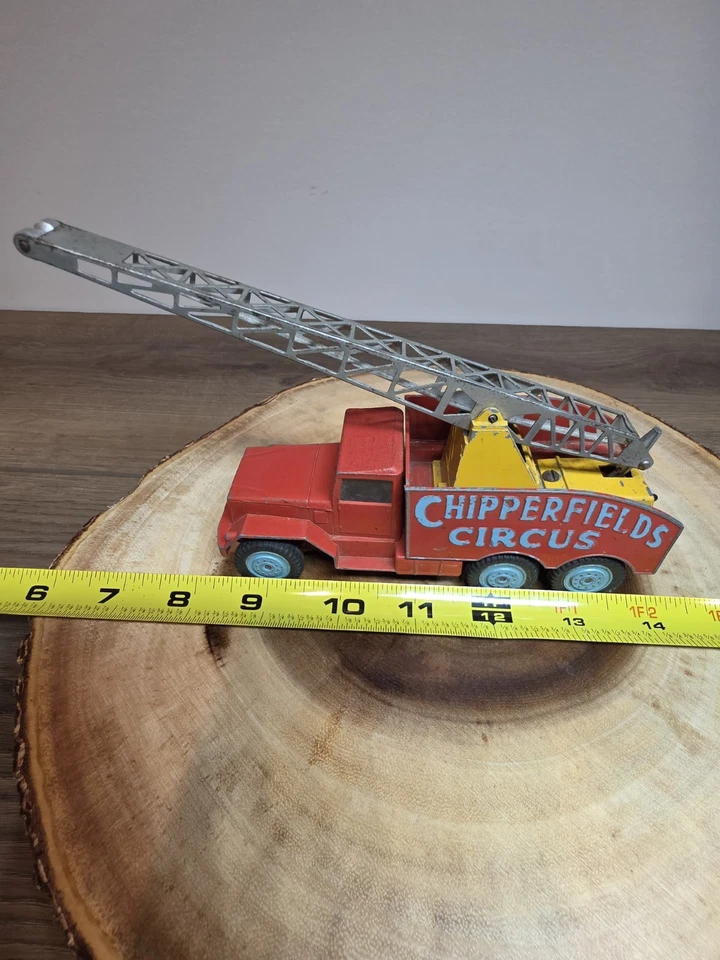 Camión grúa Corgi Major #1121 Red Chipperfield's Circus International años 60 ¡6x6! Foto 2 de 4