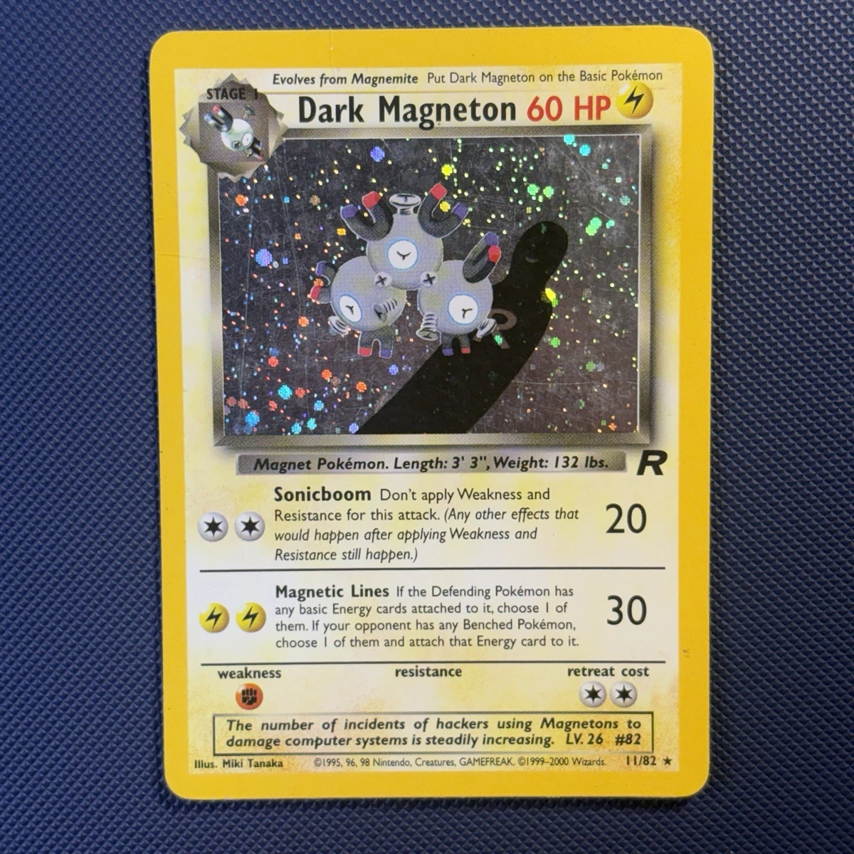 Dark Magneton 11/82 Team Rocket for sale | eBay