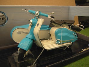 Lambretta Ld 125 Side Car 1958 1 10 Solido 421100060 Moto Miniature Collection Ebay