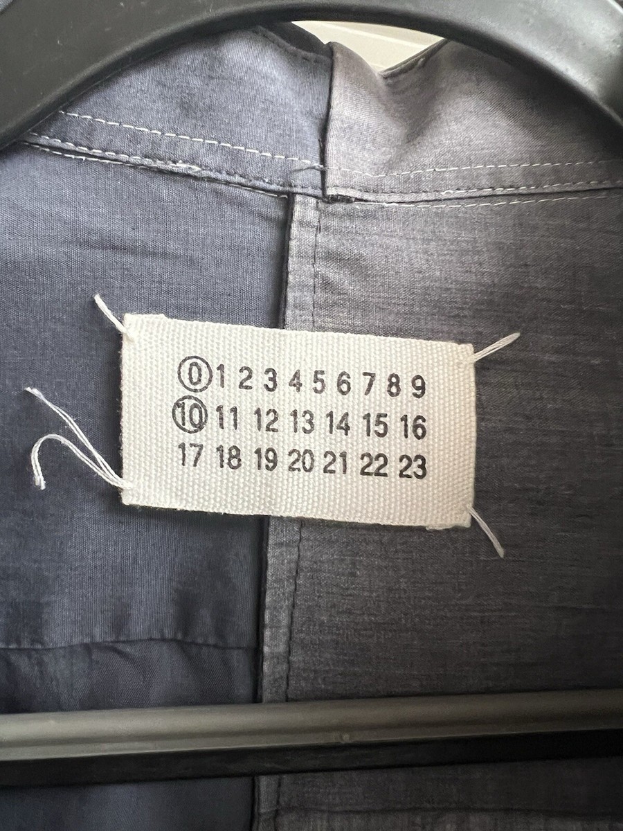 MAISON MARGIELA Shirt Sz.Med (Artisanal) Line 0/10 Comme Des MAISON MARGIELA Shirt Sz.Med (Artisanal) Line 0/10 Comme Des