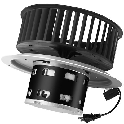 QT-80-B Bathroom Fan Motor & Blower Wheel Replacement Comp. QT110, 100, 90, 80