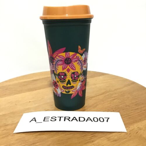 Starbucks México Día de los Muertos Vaso de Acero Inoxidable 24oz y Taza Caliente 20oz - Imagen 4 de 19