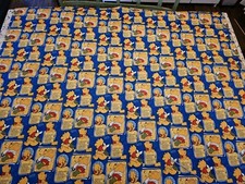 Winnie The Pooh Fabric Remnant