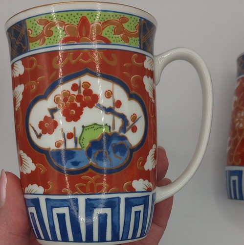 Tazas Imari Arita-yaki Takahashi años 60-70 porcelana café té vendido individualmente - Imagen 5 de 9