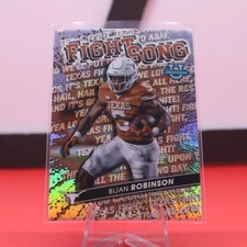 2022-23 Topps Bowman's Best U Insert Fight Song FS-17 Bijan Robinson