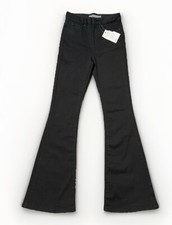 ASOS Denim Womens Black Bell Skinny Jeans Waist Size 25