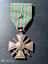 miniature 1 - X6/D) Médaille militaire française croix de guerre 1914 1917 french MEDAL