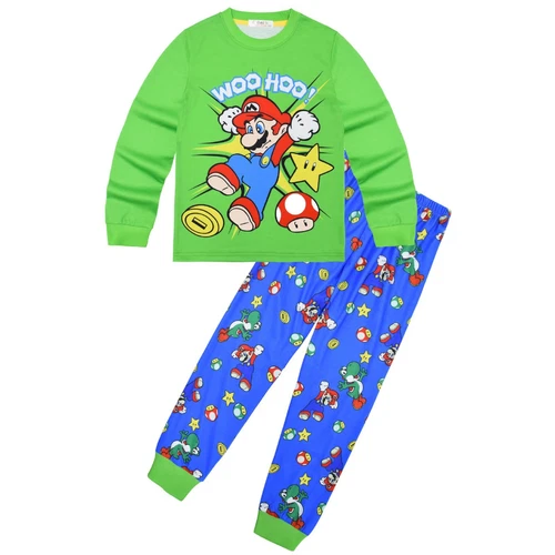 Super Mario Kids Boys Pajamas Mario Kinopio Trousers Nightwear kids suit gift - Picture 3 of 9
