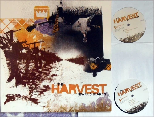 Qwel & Maker ORIG US 2LP The harvest EX 2004 Galapogas4 G4LP0025 Hip Hop