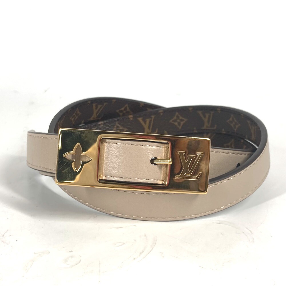 LOUIS VUITTON M8370Y Monogram Belt-LV Duo 18MM Reversible  display picture 2
