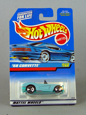 ホットウィール ‘58 CORVETTE 58 CORVETTE HOT WHEELS • COLLECTOR NO. 2002/069 D | eBay