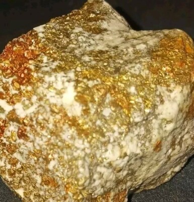 158.757 Grams High Mineralization Very Rare Kostovite! High Grade