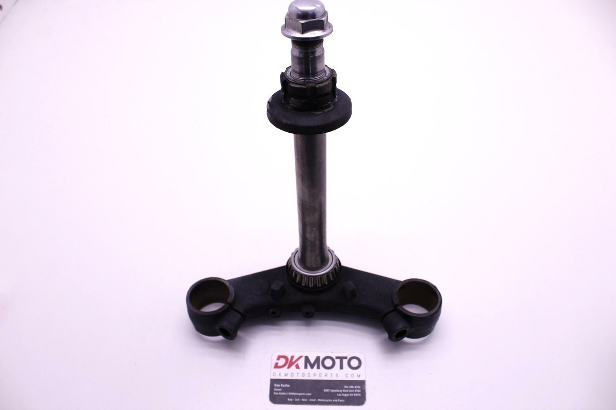 94 YAMAHA FZR600R OEM FRONT FORKS CLAMP LOWER TRIPLE TREE STEM R9