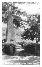 c1950 Teacher's Monument, Umatic, Guam, Mariana Islands Real Photo Postcard/RPPC