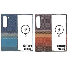 Magnetic charger Case for Samsung Galaxy Z Fold 6 carbon fiber case for magsafe 